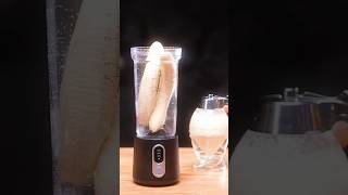 Blending Banana Only — Smooth Natural ASMR #shorts