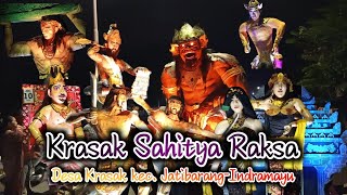 Karnaval Krasak Sahitya Raksa || Desa Krasak kec. Jatibarang-Indramayu || Selasa 24 maret 2026