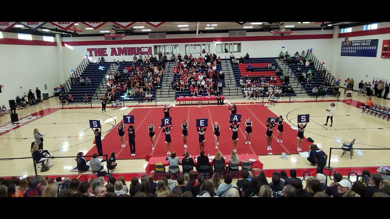 Harrisonburg High School at Region 5D Cheer Competition 2022 YouTube
