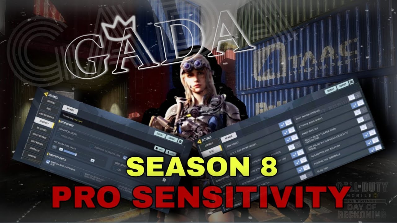 Best pro sensivitity setting cod mobile for improve accuracy | Br mode ...