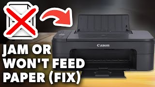 How To Fix Paper Feed Jam On Canon Pixma G3270 (Any Pixma Model) (2025 Guide)