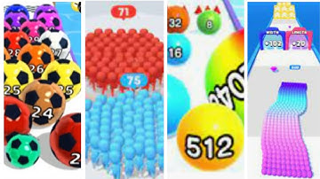 Satisfying Gameplay I Marble Run, Ball Run 2048, Spiral Roll, Canvas Run ITop Video TikTok