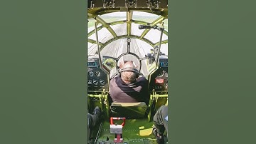 B-29 Cockpit Landing #B29Superfortress #LandingView