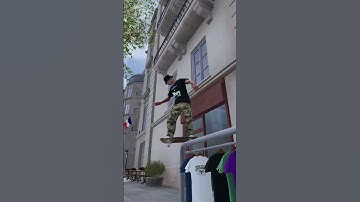 Couple tricks from new DLC map🔥🛹 #session #skateboarding #game #fun #simulator #dlc #paris #sk8