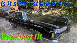 Finally taking the 1975 monte carlo out for a test ride.