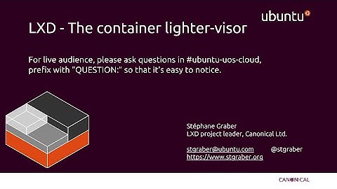 UOS November 2015: An Introduction to LXD