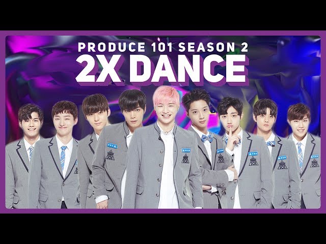 Produce 101 Season 2 2X Speed Dance | 5 Concept Songs (Never, Showtime, etc.) class=