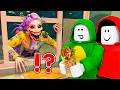 JJ and Mikey ESCAPE from CREEPY RUMI in Shawarma Kiosk: The Anomaly in Roblox (Maizen)