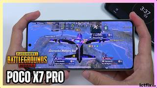 POCO X7 Pro PUBG Gaming Test | Dimensity 8400 Ultra, 120Hz Display