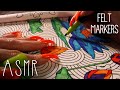 ASMR colouring with relaxing ramble (🎧 soft spoken, marker sounds)