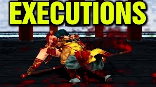 Mace The Dark Age All Executions Fatalities Finishing Moves Bloody Kills Fatality N64 Nintendo 64