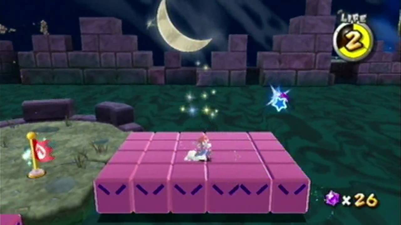 Super Mario Galaxy 2: Boo Moon Galaxy - Green Star 2 - YouTube