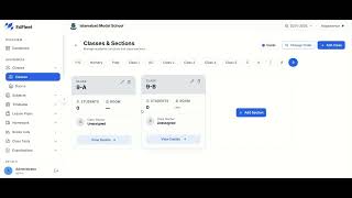 How to Create Classes and Sections | Tutorial #1
