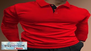 Manfinity Homme Men Contrast Trim Long Sleeve Half Button Collar Work Casual Review