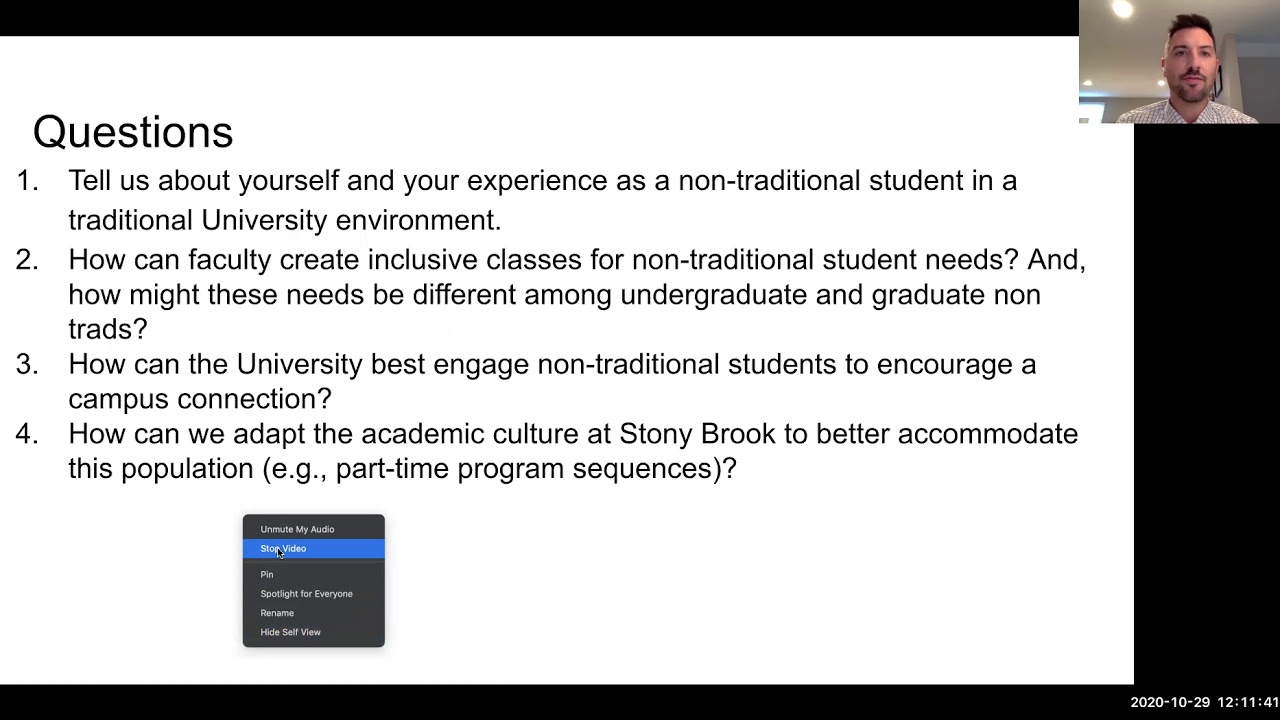 Non traditional students: The new majority