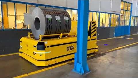 AGV for handling coils