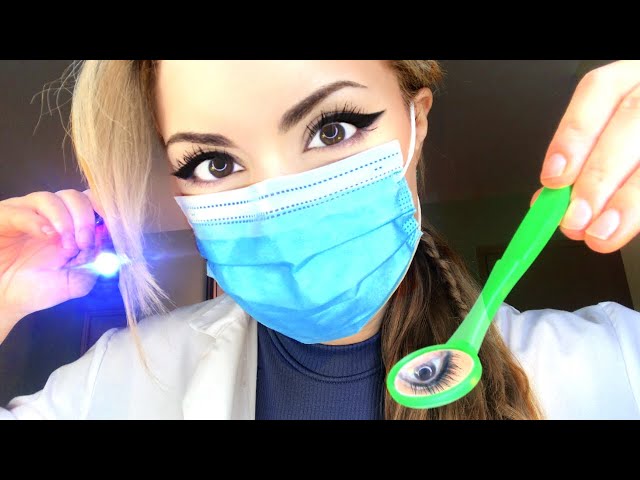 ASMR FRENCH Dentist Cleans Your Teeth 🦷  Medical Exam , Teeth Cleaning , Dental Care ASMR Dental 🦷
