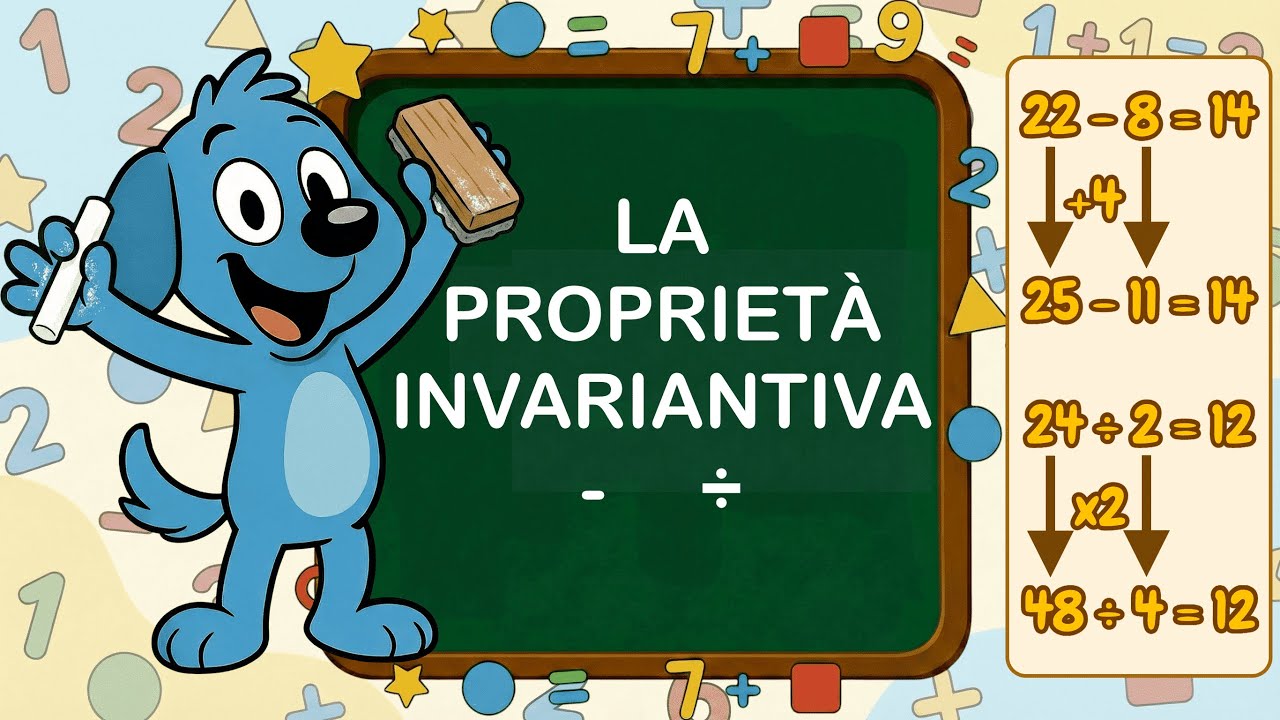 La proprietà invariantiva per bambini – Scuola primaria | Totù spiega facile