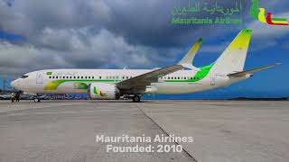 Airlines of Mauritania (as May 2024)