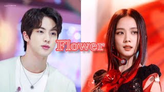 Jisoo & Jin ~ Flower ( AI cover ) Resimi