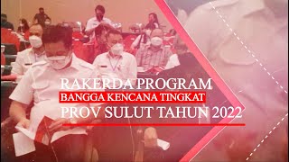 Rakerda program bangga kencana tingkat Prov sulut tahun 2022