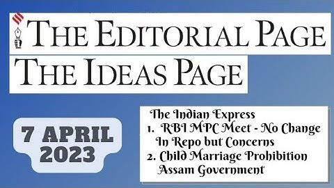 7th April 2023 | Gargi Classes The Indian Express Editorials & Idea Analysis | By R.K. Lata