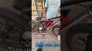 Loudest Bicycle In The Area 🔊Triple Beat Horn Ka Ultimate Test Public Ka Reaction Dekhne Layak Tha