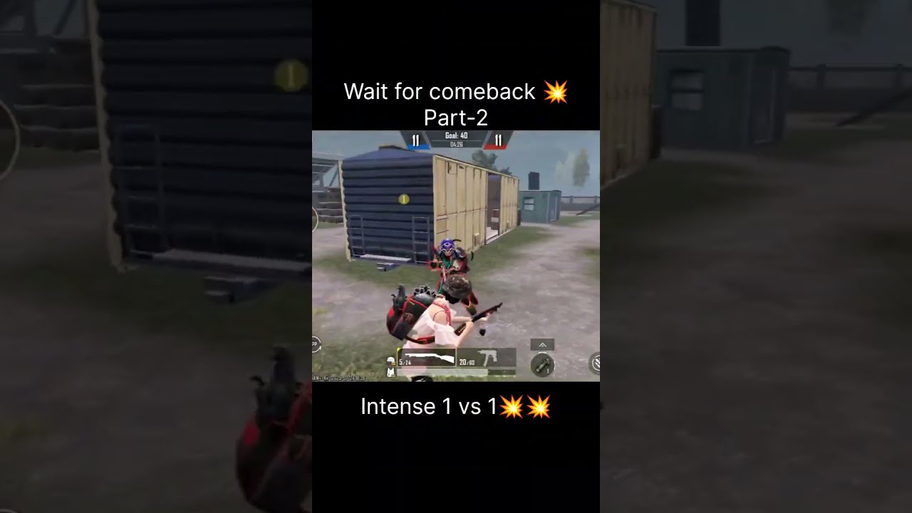  BGMI 1v1 Showdown Intense Solo Fight Winner Takes All