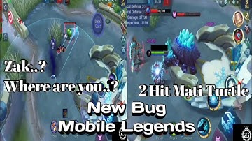 Where are you zhask?/New Bug/Mobile Legends Bang Bang/