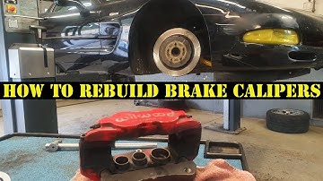 How to rebuild brake calipers quick and easy