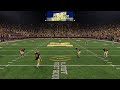 NCAA 26 the U Year 6 Redemption tour 1st round playoffs