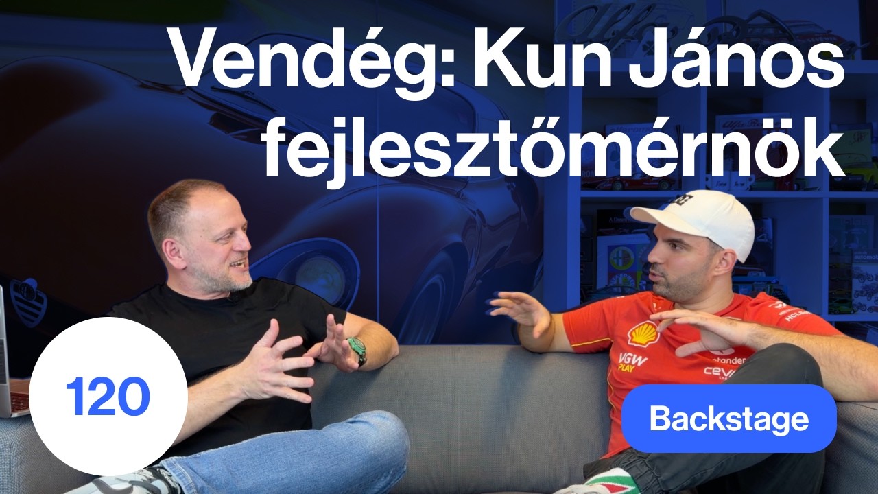 Backstage 120 - Kedvenc olasz autóink egy fejlesztőmérnök szemével