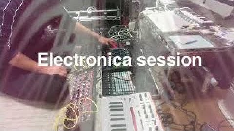 【Ableton Live    BEHRINGER NEUTRON】Electronica session 3【KORG KAOSSPAD  KORG Monologue】