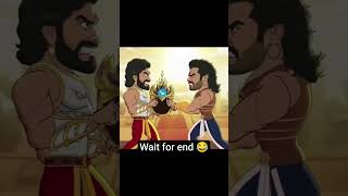 wait for end 🔚😔..#trending #funny #comedy #bahubali #shortsfeed