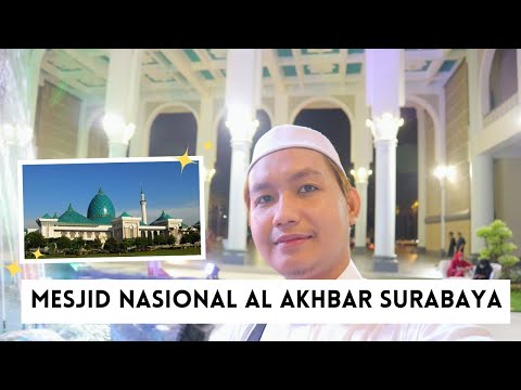 VLOG di Mesjid Nasional Al Akhbar Surabaya @rizkykorlee