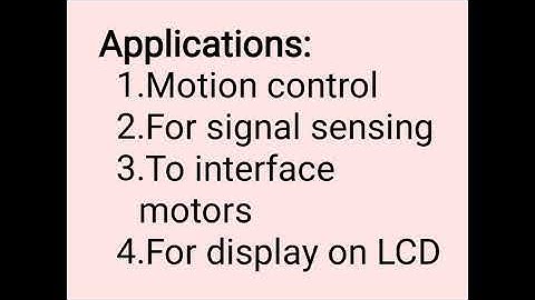 Introduction to embedded systems part -2