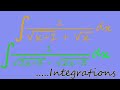 ∫1/√1+x-√xdx, ∫1/√2x+3+√2x-3dx #Integrations #IntegralCalculus L355