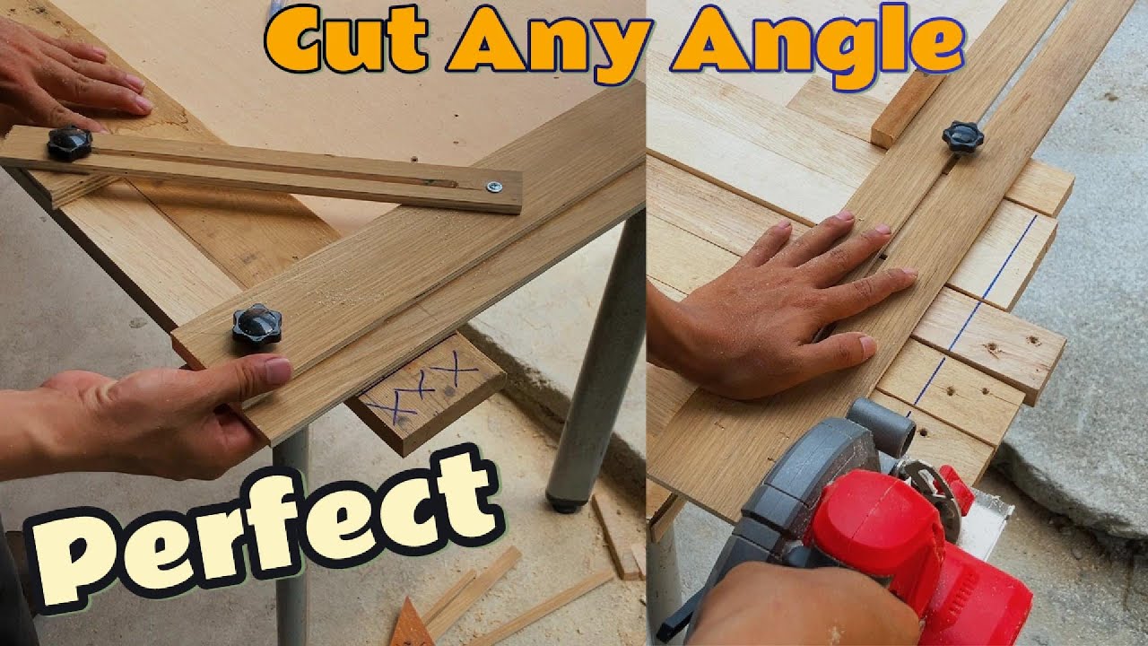 Top 2 Woodworking Hacks for Cutting Any Angle Accurately - Tips and ...
