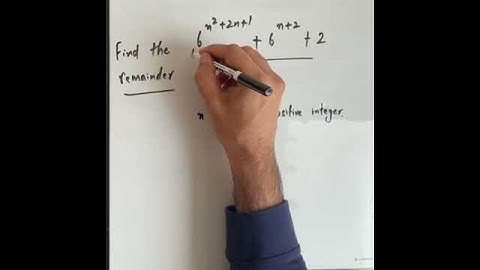 GMAT/ CAT/ GRE/ SAT: Finding remainder for an expression