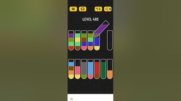 Water sort puzzle level 493
