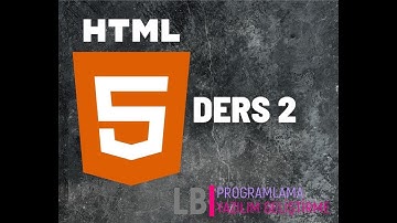 HTML5_Ders002_Elementler ve Sayfa Söz Dizimi