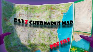 Dayz Chernarus Map Printable PDF download link ✔