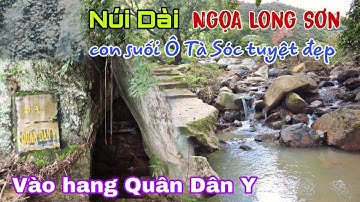 Đi bộ con đường suối Ô Tà Sóc - Núi Dài (Ngoạ Long Sơn), Suối tuyệt đẹp và nguồn nước trong sạch.