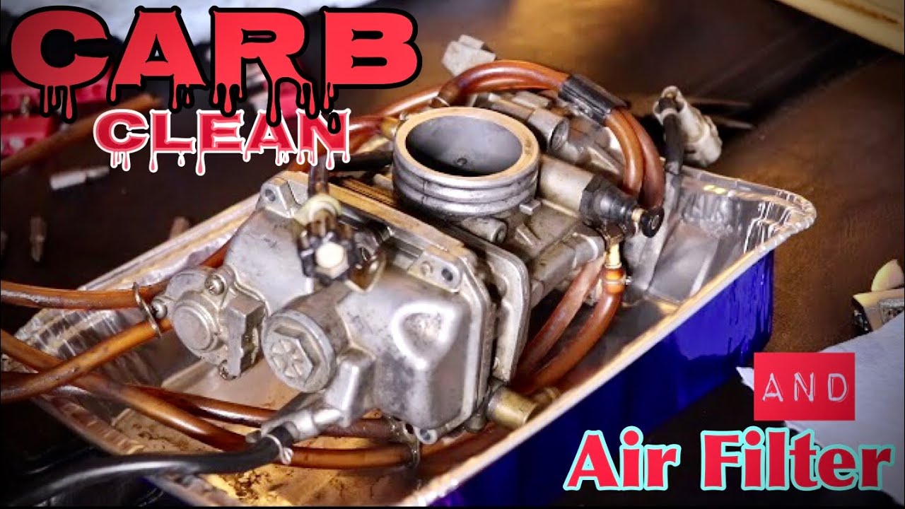 Kx250f Filthy Air Filter & Carb clean!!Much needed!! YouTube