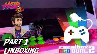 Recalbox RGB Dual 2 Part1 Unboxing