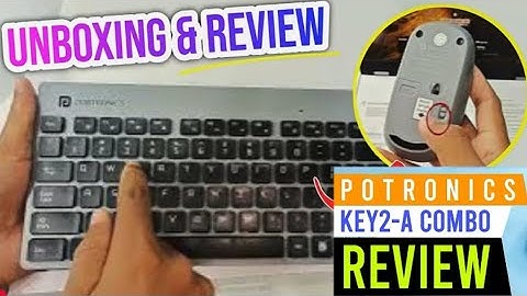 Portronics Key2 Combo Wireless Keyboard and Mouse Set Unboxing & Review | Best Under ₹1000