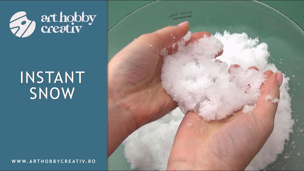 Zăpadă artificială - instant
