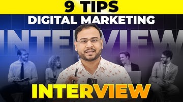 Stand Out and Crack Any Digital Marketing Agency Interview | Umar Tazkeer
