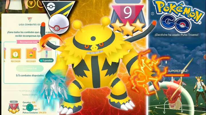 ELECTIVIRE CON "DOBLE PUÑO" EN LA LIGA ULTRA PREMIER 2500 • UNA PERFECTA OPCION • Pokémon Go PvP