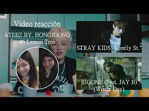 K-POP REACTION HONGJOONG - Lemon Tree + STRAY KIDS "Lonely St." AND BIGONE - (Windy Day) Feat. JAY B